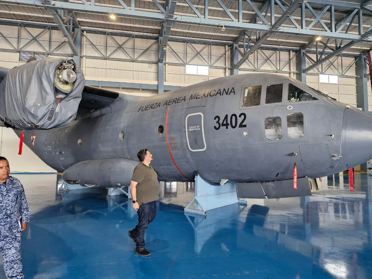 C-27J Spartan: Aircraft in the hangar