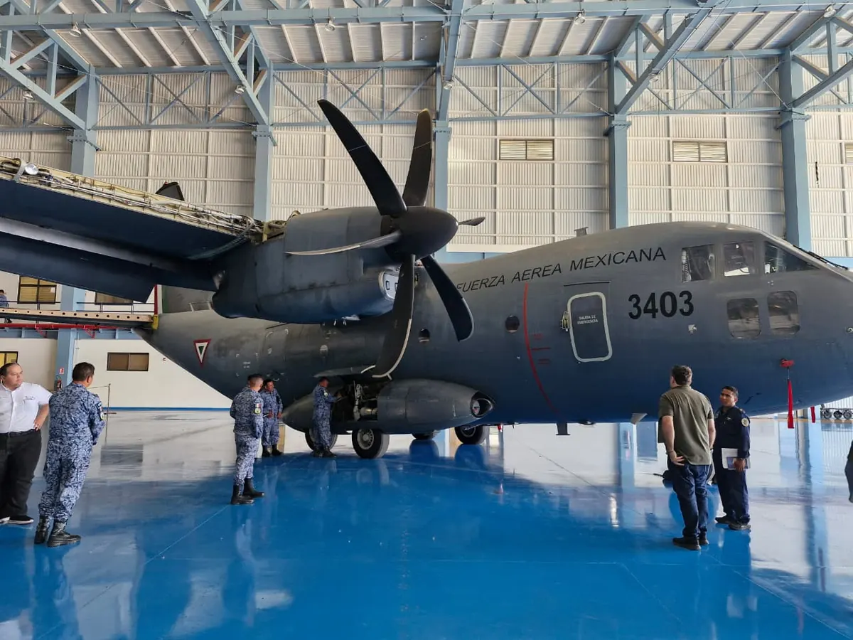 C-27J Spartan: Aircraft in the hangar